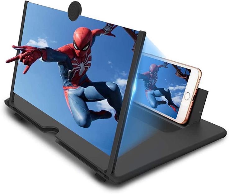 3D Magnifier Mobile Screen