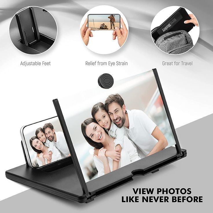 3D Magnifier Mobile Screen