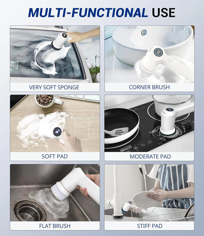 Electric Cleaning Scrubber